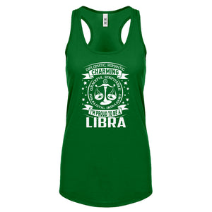 Racerback Libra Astrology Zodiac Sign Womens Tank Top