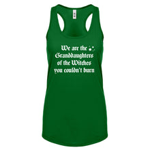 Racerback Witches you coudn't burn Womens Tank Top