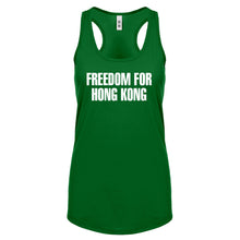 Freedom for Hong Kong Womens Racerback Tank Top