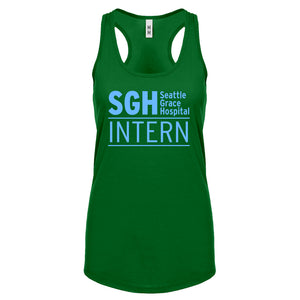 Racerback Intern Seattle Grace Hospital Womens Tank Top