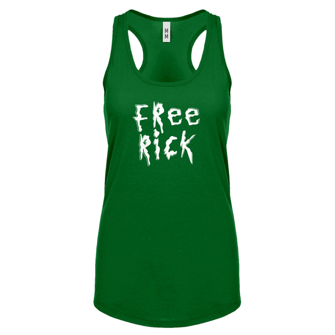 Racerback Free Rick Womens Tank Top