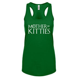 Racerback Mother of Kitties Womens Tank Top