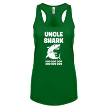 Uncle Shark Womens Racerback Tank Top