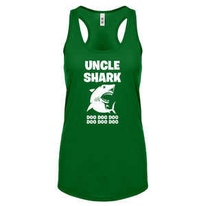 Uncle Shark Womens Racerback Tank Top