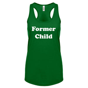 Former Child Womens Racerback Tank Top