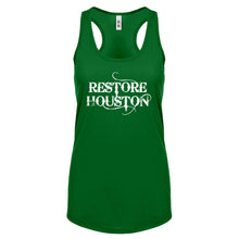 Racerback Restore Houston Womens Tank Top