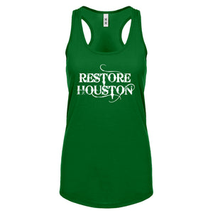 Racerback Restore Houston Womens Tank Top