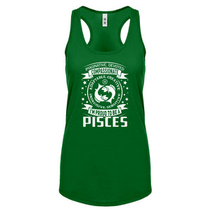 Racerback Pisces Astrology Zodiac Sign Womens Tank Top