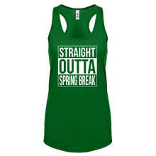 Straight Outta Spring Break Womens Racerback Tank Top