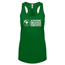 Achievement Unlocked Got Engaged Womens Racerback Tank Top