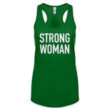Racerback Strong Woman Womens Tank Top