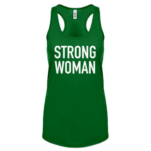 Racerback Strong Woman Womens Tank Top