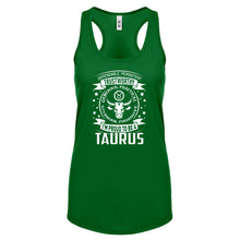 Racerback Taurus Astrology Zodiac Sign Womens Tank Top