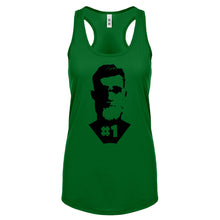 Number One Womens Racerback Tank Top