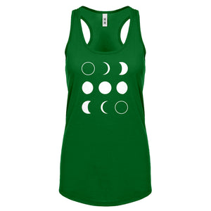 Racerback Moon Phases Womens Tank Top