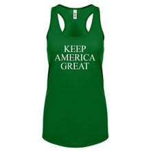 Keep America Great Womens Racerback Tank Top