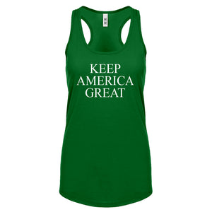 Keep America Great Womens Racerback Tank Top