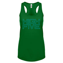 Racerback High Five Womens Tank Top