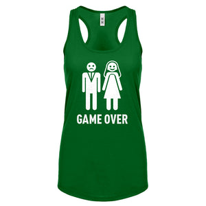 Game Over Womens Racerback Tank Top