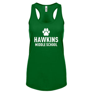 Hawkins Middle School Womens Racerback Tank Top