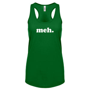 Meh Womens Racerback Tank Top