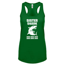 Sister Shark Womens Racerback Tank Top