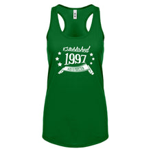 Racerback Established 1997 Womens Tank Top