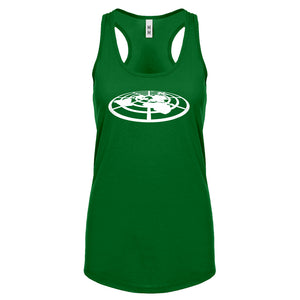 Racerback Flat Earth Society Womens Tank Top