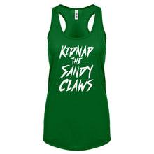 Kidnap the Sandy Claws Womens Racerback Tank Top