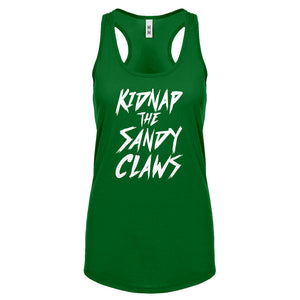 Kidnap the Sandy Claws Womens Racerback Tank Top