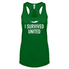 Racerback I Survived United Womens Tank Top