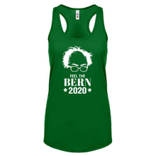 Feel the Bern 2020 Womens Racerback Tank Top