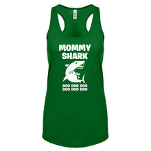 Mommy Shark Womens Racerback Tank Top