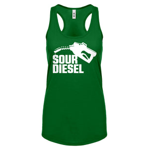Racerback Sour Diesel Womens Tank Top