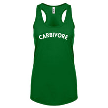 Racerback Carbivore Womens Tank Top