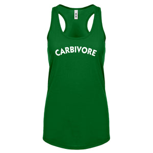 Racerback Carbivore Womens Tank Top
