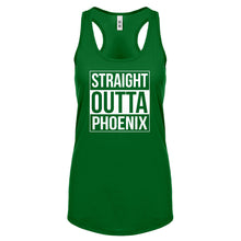 Straight Outta Phoenix Womens Racerback Tank Top