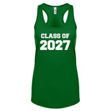 Class of 2027 Womens Racerback Tank Top