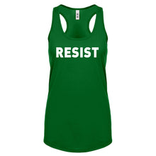 Racerback Patriots Resist Womens Tank Top