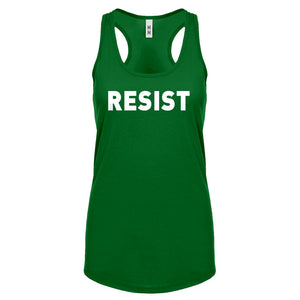 Racerback Patriots Resist Womens Tank Top