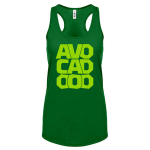 Racerback Avocado Womens Tank Top