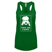 Free Joe Exotic Womens Racerback Tank Top