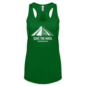 Save the Maya Womens Racerback Tank Top