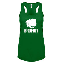 Racerback Brofist Womens Tank Top