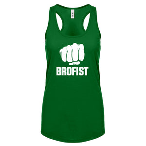 Racerback Brofist Womens Tank Top