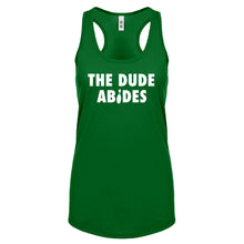 THE DUDE ABIDES Womens Racerback Tank Top