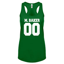 M. BAKER 00 Womens Racerback Tank Top