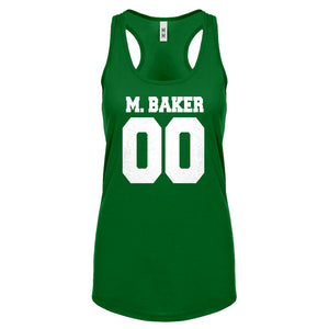M. BAKER 00 Womens Racerback Tank Top