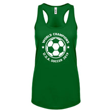 Women's World Cup Champions Womens Racerback Tank Top