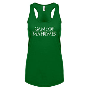 Game of Mahomes Womens Racerback Tank Top